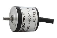 Инкрементальный энкодер D=30мм, выступающий вал 4мм, 200 имп/об, 24VDC, выход HTL, IP54, -20…+80°C, аксиальный кабель 2м | код ESI-S30-4-200-3-T-24 | INNOCONT