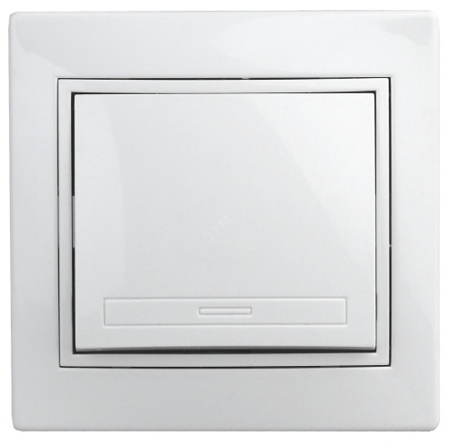 Выключатель, 10А-250В, СУ, Plano, белый,1-101-01 | код Б0027586 | ЭРА