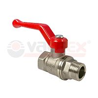 Кран шаровой 11Б27фт1М никелированный 3/4' ВН ручка рычаг | код VF.215.NR1.034 | VALFEX-T