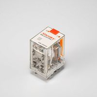 Реле сер. RKL, 1CO, встав., 24VAC, с свет. диод., тест. кноп. | код RKL1CO524LT | Shenler