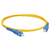 Патч-корд оптический LANMASTER, LSZH, симплексный, SC/UPC-SC/UPC, SM OS2, 2.0 м | код LAN-SC-SC/SU-2.0 | LANMASTER