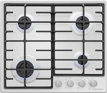 Газовая варочная поверхность Maunfeld EGHE.64.6CW/G белый | код 1418586 | MAUNFELD