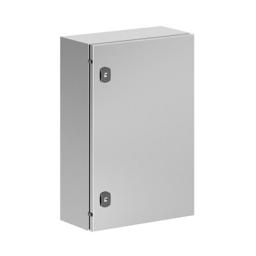 Корпус навесной STH с М/П из нержавеющей cтали AISI304 ВxШxГ 600x400x200 мм, с фланцем, IP66 | код R5STH0642F-304 | DKC