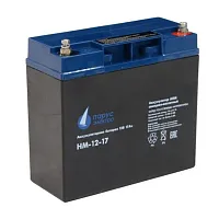 Батарея аккумуляторная 12В 17Ач со сроком службы 6-8 лет | код. HM-12-17 | Парус электро