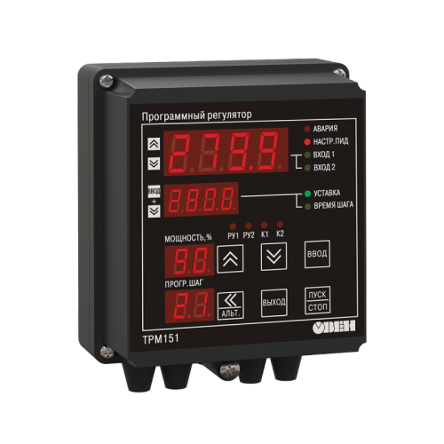 Измеритель ПИД-регулятор универсальный программный ТРМ151-Н.РР.00 | код 07997 | ОВЕН