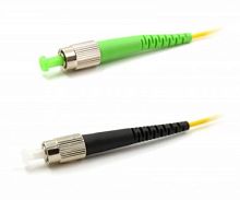 Патч-корд оптический TWT, PVC, симплексный, FC/APC-FC/UPC, SM OS2, 5.0 м | код TWT-FC-FC/SAU-5.0 | TWT