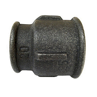 Муфта чугунная Ду32х25 переходная | код 212100620 | ГОСТ