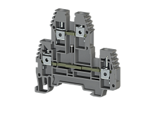 319 221, Клеммник 2-х ярусный 4мм.кв., с диодом, (синий), PIK4ND-B | код 0.0.0.3.19221 | KLEMSAN
