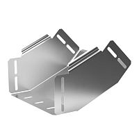 Угол вертикальный внутренний 45 градусов Стандарт INOX (AISI 304) 200х100 Промрукав | код PR16.3150 | ПРОМРУКАВ