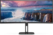 Монитор AOC 34 Gaming CU34V5C черный VA LED 1ms 21:9 HDMI M/M матовая HAS Piv 300cd 178гр/178гр 3440x1440 100Hz FreeSync DP 2K USB 9.43кг | код 1882014 | AOC