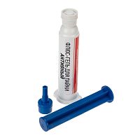 Флюс-гель для пайки REXANT, АКТИВНЫЙ, 12 мл, техно-шприц, блистер | код 09-3680 | REXANT