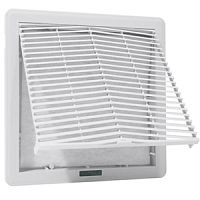 Вентиляционная решетка 260X260мм, IP54, черный цвет | код V02 260 004 | CETINKAYA PANO