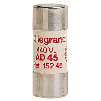 Предохранитель цилиндрический типа - AD 45 - 22x58 мм | код 015245 | Legrand