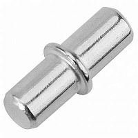 Полкодержатель с борт. 5,0х16 никель (12 шт)-пакет Tech-Krep | код 127464 | Tech-KREP