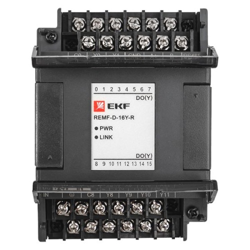 Модуль дискретного вывода REMF 16 PRO-Logic | код REMF-D-16Y-R | EKF фото 5 Модуль дискретного вывода REMF 16 PRO-Logic | код REMF-D-16Y-R | EKF фото 5