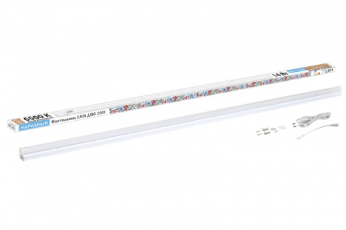 Светильник LED ДПО 2001 14 Вт, 6500К, IP40, Народный | код SQ0329-0854 | TDM НАРОДНЫЙ