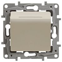ETIKA Выключатель ключ-карта слоновая кость | код 672393 | Legrand