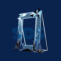 Декоративная фотозона Кристальная 261 см | код 501-703 | NEON-NIGHT