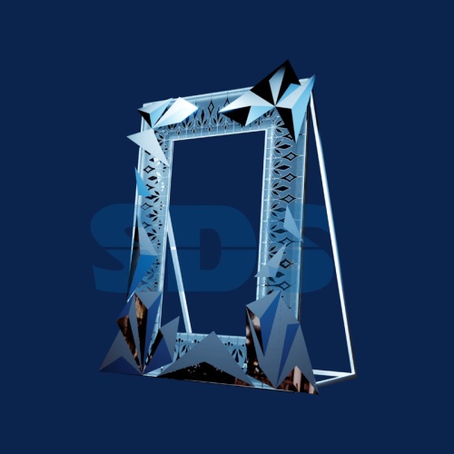 Декоративная фотозона Кристальная 261 см | код 501-703 | NEON-NIGHT