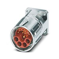 Приборный соединитель, передняя часть стенки, с накатанной гайкой SH-8EPS48AY000S | код 1096286 | PHOENIX CONTACT