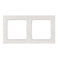 Стокгольм Рамка 2-местная белая PROxima | код EXM-G-303-10 | EKF