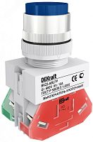 Кнопка ABLFP 22мм синяя 220В ВK-22 | код 25022DEK | Dekraft