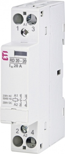 Контактор RD 20-20 (230V AC/DC) (AC1) | код 002464004 | ETI