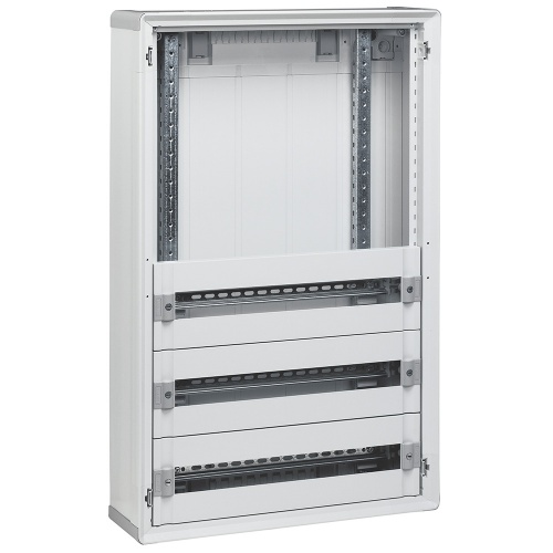 Распределительный шкаф с пластиковым корпусом XL³ 160 - для мод. оборудования с дополнительным пространством - 3 рейки | код 020095 | Legrand