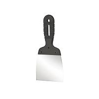 Шпатель 100 мм нержавеющая сталь, пластмассовая ручка REXANT | код 89-0204 | REXANT