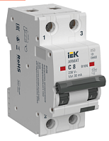 ARMAT АВДТ B10N 2P C8 30мА тип AC IEK | код AR-B10N-2-C008C030 | IEK