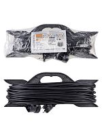 Удлинитель-шнур на рамке силовой народный ПВС 2200 Вт б/з, 30м, штепс. гнездо | код SQ1307-0308 | TDM НАРОДНЫЙ