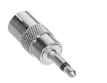 Переходник REXANT гнездо F - штекер 3.5 мм mono | код ED-TVF26 | REXANT