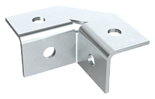 Соединит. угловой 90град. для STRUT-профиля EZ IEK | код CSE10-U-90-EZ | IEK