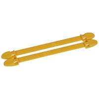 Duplix Держатель маркировки 14 символов желтый | код 38464 | Legrand