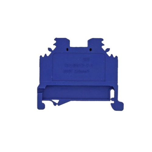 Колодка клеммная пружинная JXB-S-10 57А синяя PROxima | код plc-jxb-s-10b | EKF фото 3