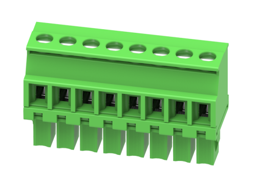 MC-RE3.81V10C-R Разъём гнездовой MC, шаг 3.81мм,10 конт.,зел., шт | код MC-RE3.81V10C-R | SUPU