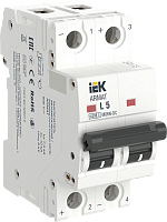 ARMAT Авт. выкл. M06N-DC 2P L 5А IEK | код AR-M06N-2-L005DC | IEK