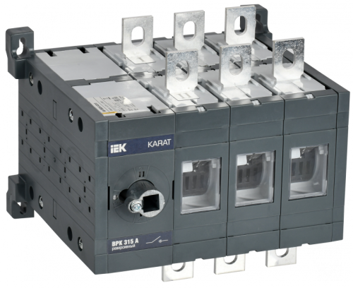 KARAT Выкл-разъед. ВРК реверс. без рукоятки 3P 315А IEK | код KA-VR20-3-0315 | IEK KARAT Выкл-разъед. ВРК реверс. без рукоятки 3P 315А IEK | код KA-VR20-3-0315 | IEK