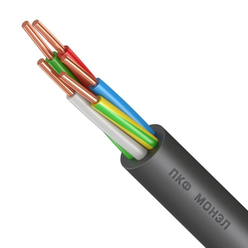 Кабель ВВГнг(А)-LS 5х4 ОК (N PE) 0.66кВ (м) | Код. 20008601 | Монэл