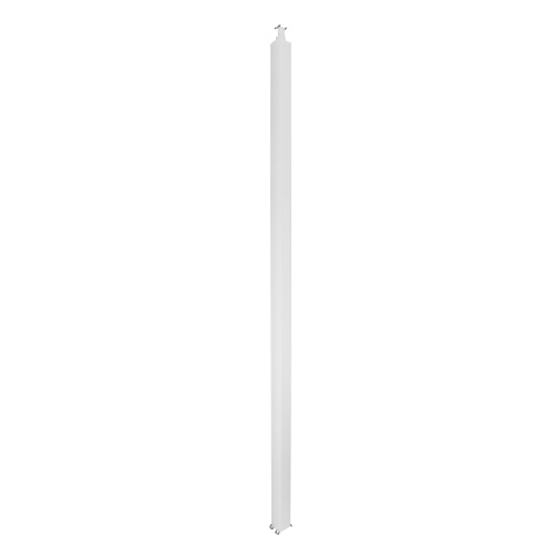Универсальная колонна алюминиевая с крышкой из алюминия 2 секции, высота 4,02 метра, с возможностью увеличения высоты до 5,3 метра, цвет белый | код 653133 |  Legrand