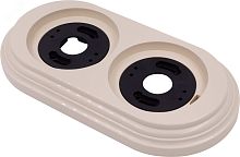 Лизетта Рамка 2-х постовая, пластик, цвет Песочное золото | код BF1-620-24 | Bironi