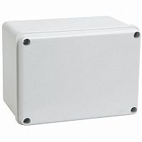 коробка КМ41261 распаячная для о/п 150х110х85 мм² IP44 (RAL7035, гладкие стенки) | код. UKO11-150-110-085-K41-44 |  IEK