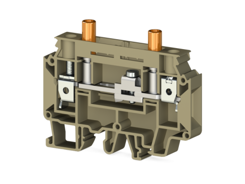375 802, Клеммник измерительный с 2-мя тест. разъемами, 10мм.кв., (бежевый), WGO2N | код 0.0.0.3.75802 | KLEMSAN 375 802, Клеммник измерительный с 2-мя тест. разъемами, 10мм.кв., (бежевый), WGO2N | код 0.0.0.3.75802 | KLEMSAN