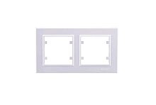 Рамка 2-м Karea горизонт. жемчуж. Makel 56100702