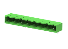 MC-PA7.62H10 Разъём штекерный MC, угл. конт.,шаг 7.62мм,10 конт., зел., шт | код MC-PA7.62H10 | SUPU