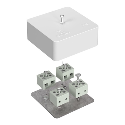 Коробка огнестойкая для кабель-канала 40-0450-FR6.0-8 Е15-Е120 RAL9003 75х75х30 (87 шт/кор) Промрукав | код 40-0450-FR6.0-8 | ПРОМРУКАВ Коробка огнестойкая для кабель-канала 40-0450-FR6.0-8 Е15-Е120 RAL9003 75х75х30 (87 шт/кор) Промрукав | код 40-0450-FR6.0-8 | ПРОМРУКАВ