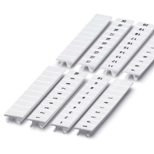 Маркировка для клемм, ширина 5 мм, знак заземления в круге, горизонтальная ориентация, 1шт.=полоса из 10 маркеров | код NUPUTUK-5-PEH | DKC