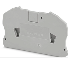 Заглушка для D-PT16мм2 серый HLT | код 081-25-046 | HLT