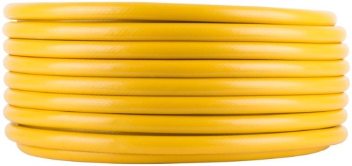 Шланг поливочный трехслойный армированный, желтый 3/4''x2.2 ммx50 м | код 76319 | FIT