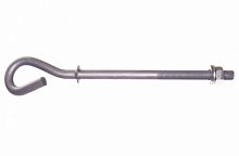 Крюк монтажный B-16/320 гальваника | код 11134| INSTALL